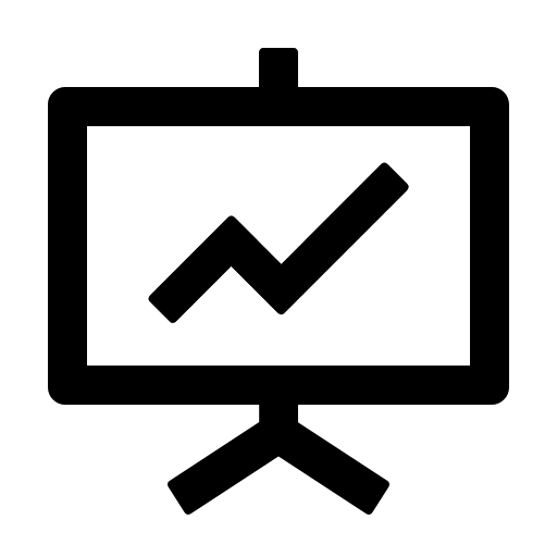 fund projection screen outlined
